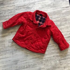 12-18mo baby gap red jacket